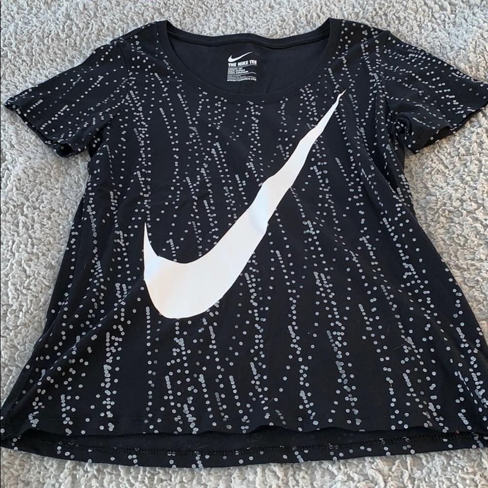 Black Nike Sports Wear T-Shirt